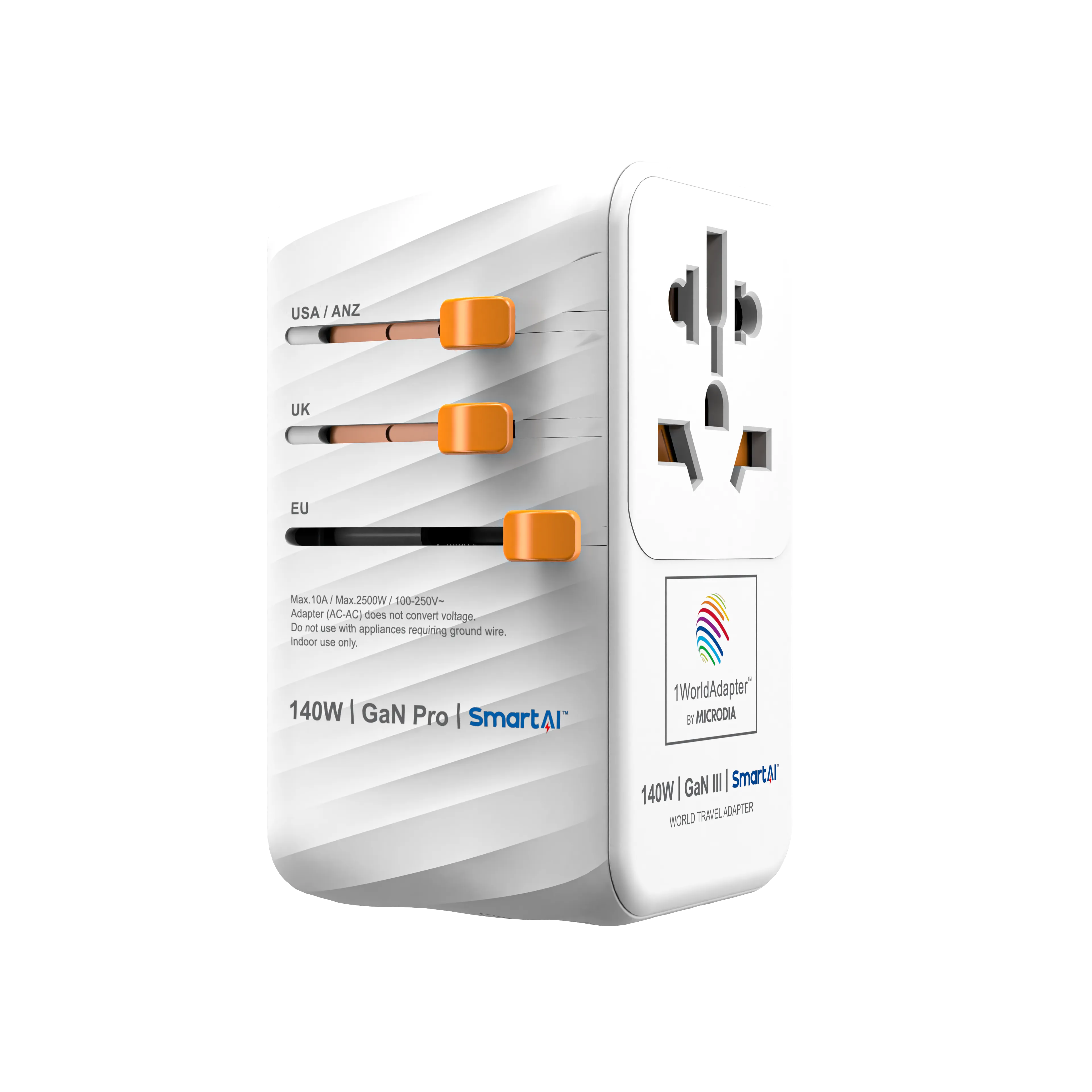 1WorldAdapter 140W Travel Adapter