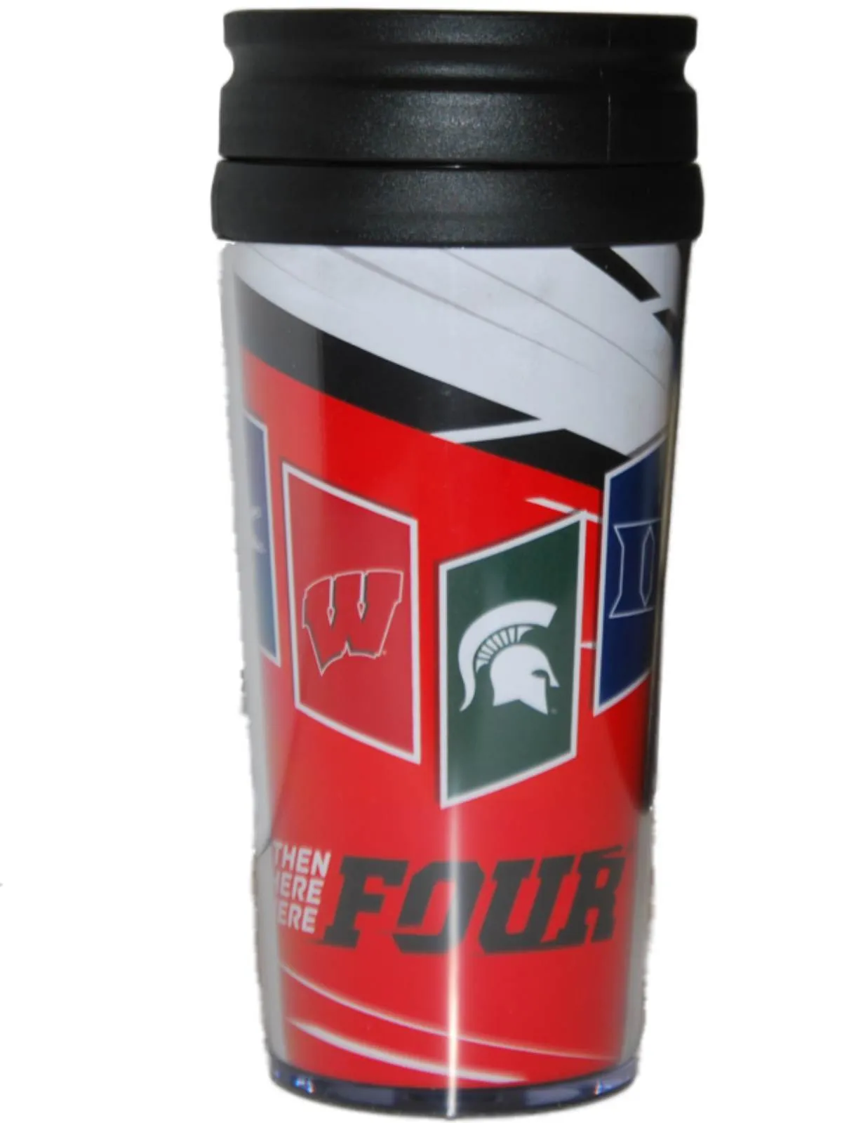 2015 Final Four Indianapolis Boelter Brand Red Black 16 oz. Contour Travel Mug