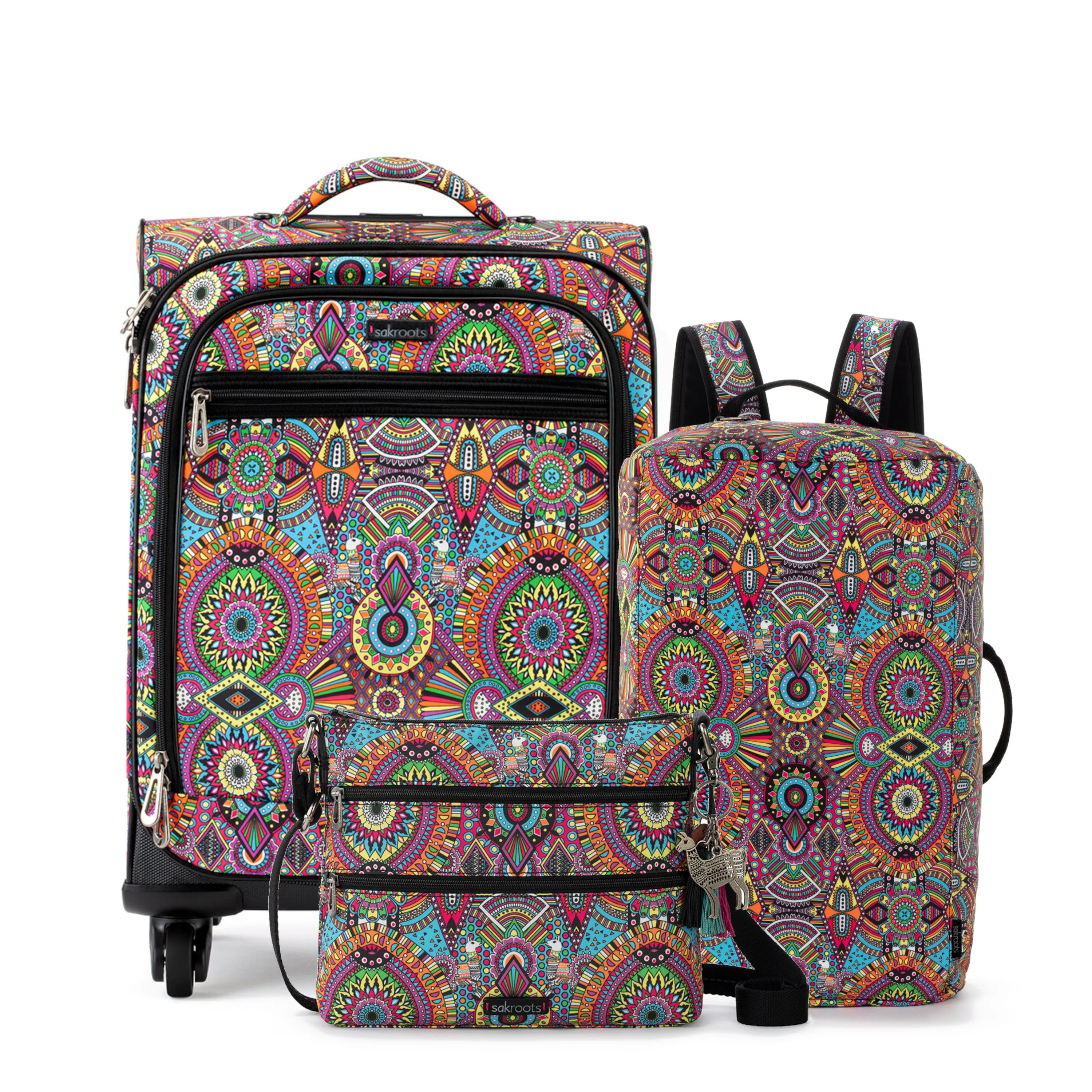 3 Piece Rainbow Wanderlust Travel Gift Set