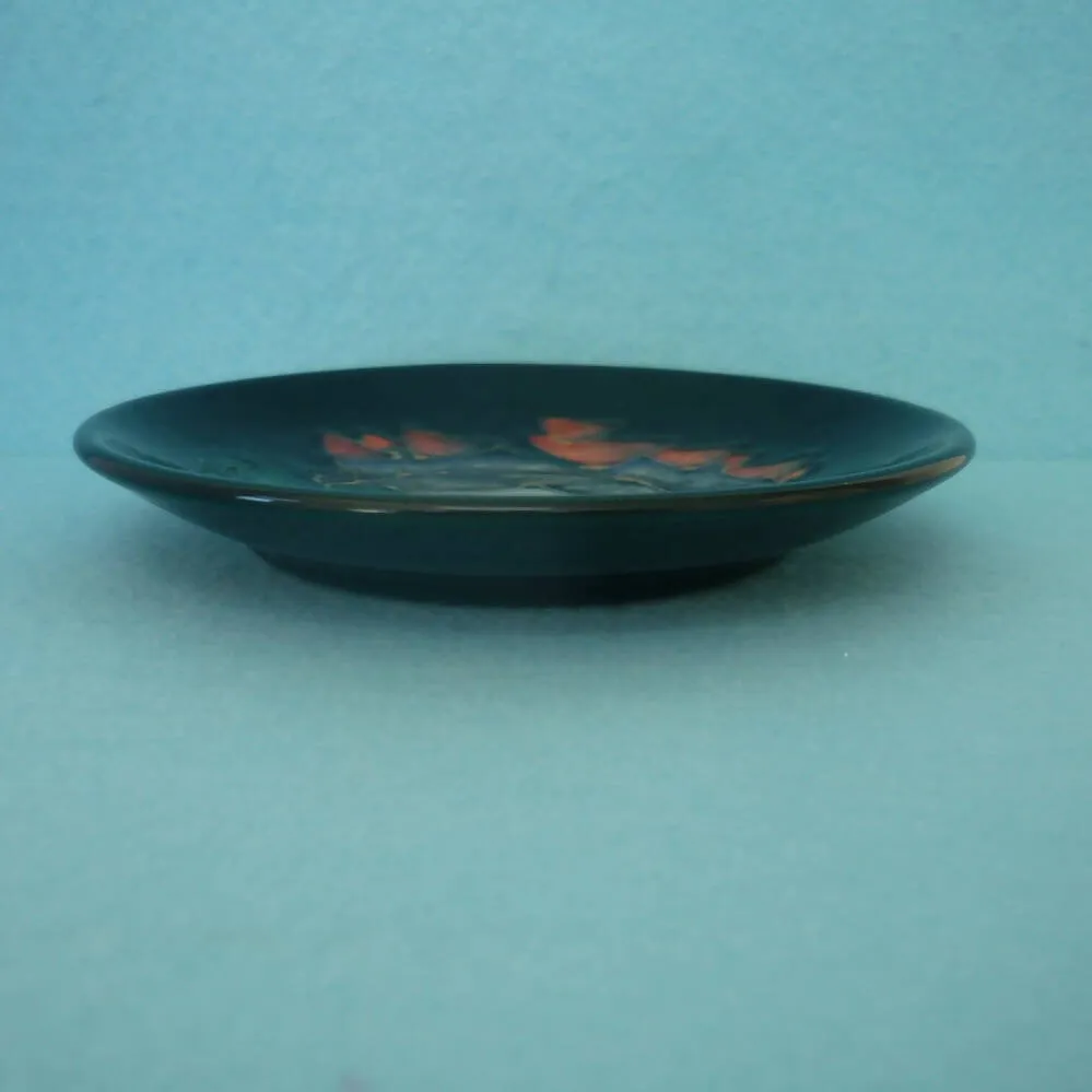 A Moorcroft Pin Dish in the Mamoura Design by Sally Tuffin