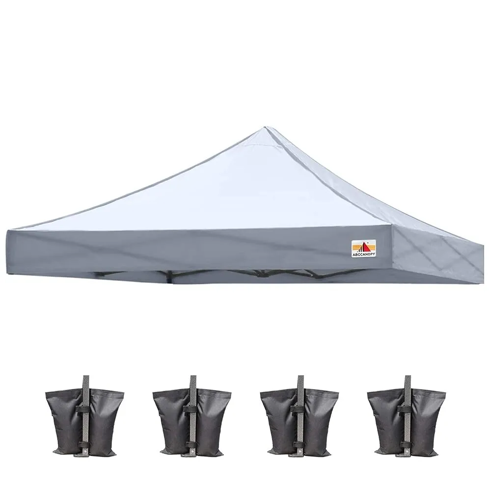 ABCCANOPY Top cover for 8x8 canopy(4 extra weight bags)