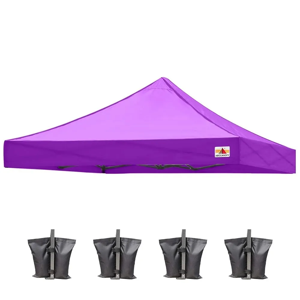 ABCCANOPY Top cover for 8x8 canopy(4 extra weight bags)