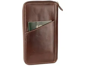 Adpel Sonic Travel Wallet | Brown