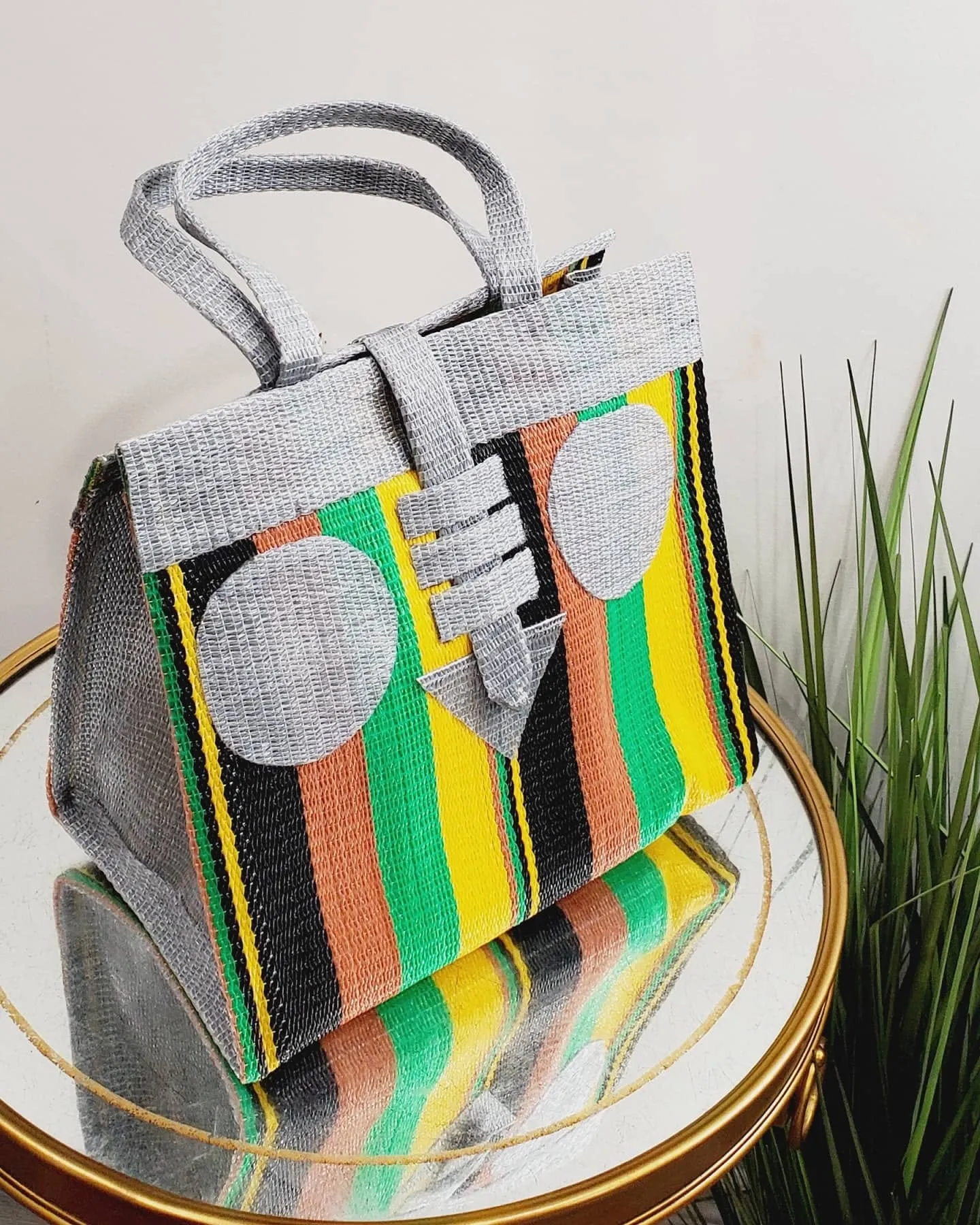 African Plastic Woven Bag