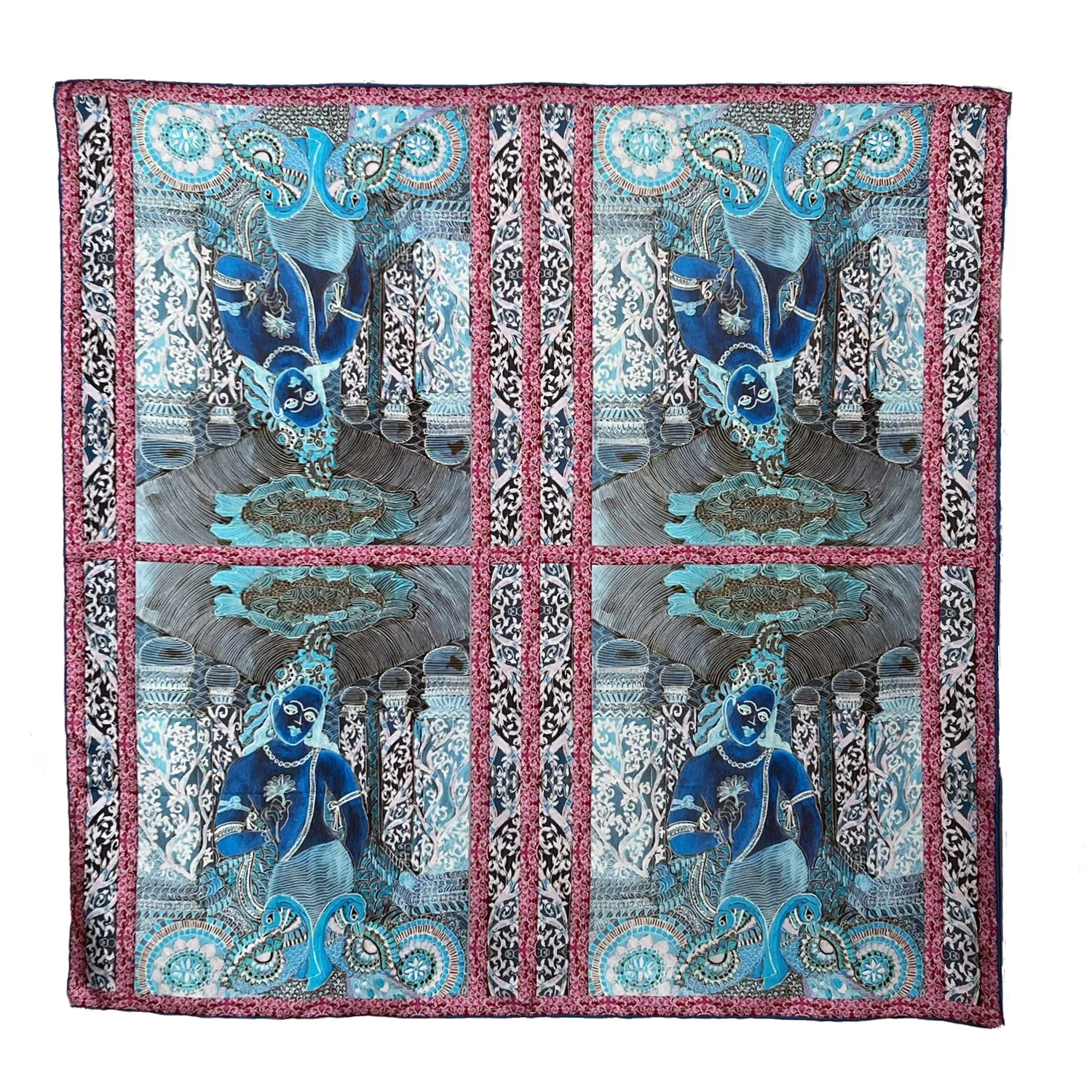 Ajanta India - Square Scarf