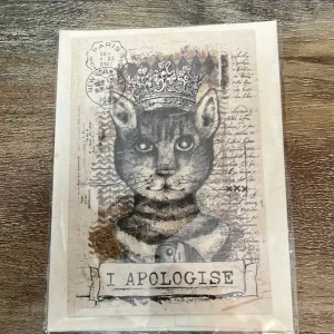 Apologize Cat 4x6 Plantable Greeting Card