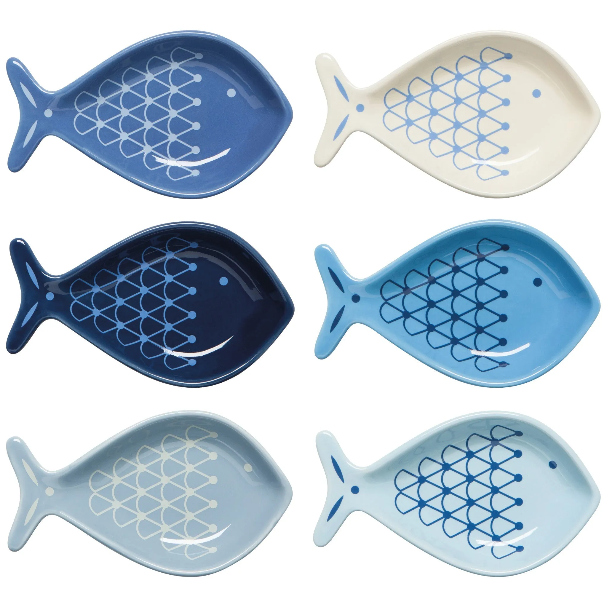 Aveiro Fish Shaped Pinch Bowls