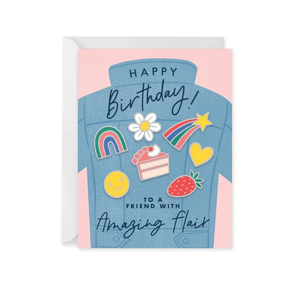 Birthday Flair Card