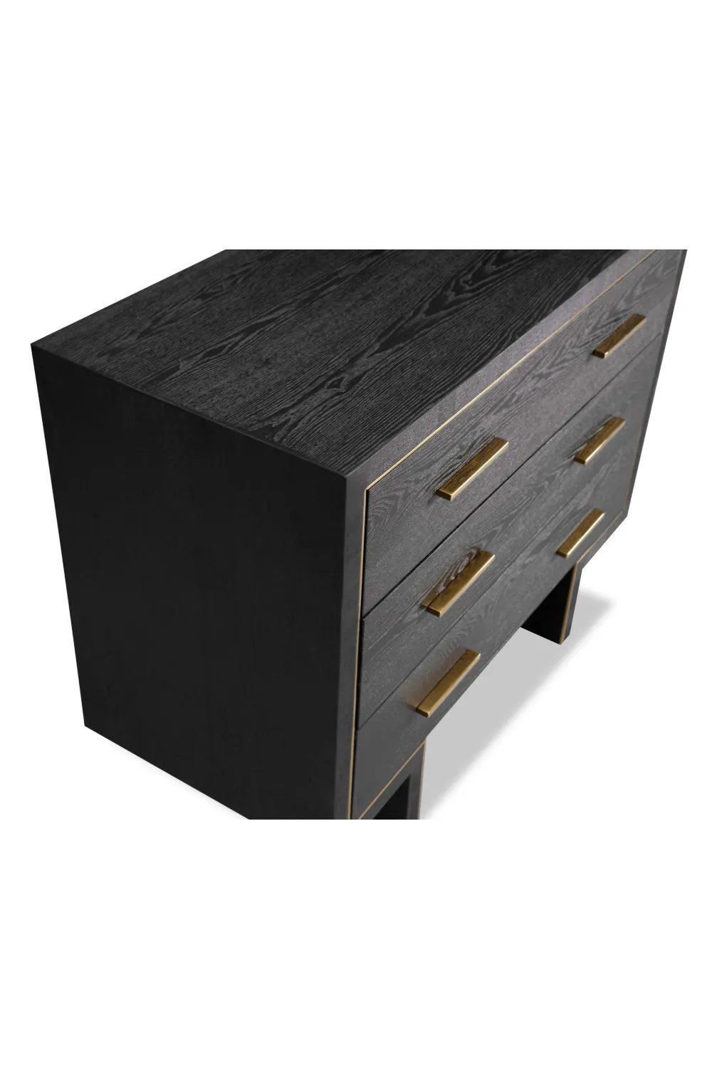 Black Ash 3-Drawer Chest | Liang & Eimil Tigur