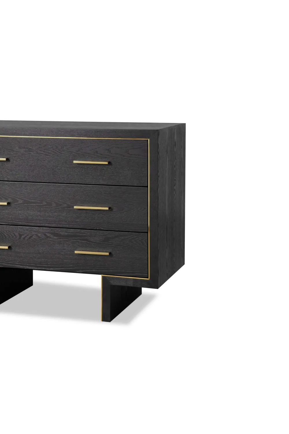 Black Ash 3-Drawer Chest | Liang & Eimil Tigur