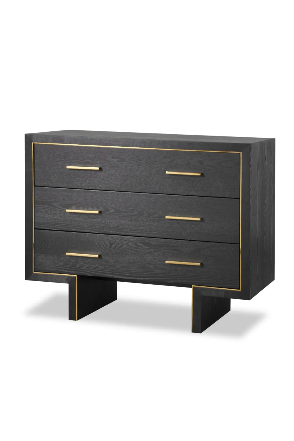 Black Ash 3-Drawer Chest | Liang & Eimil Tigur