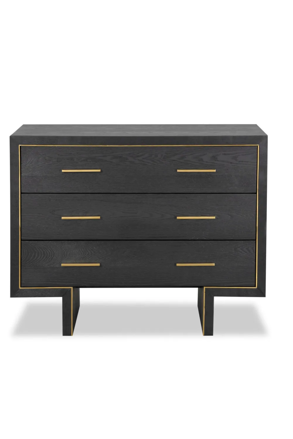 Black Ash 3-Drawer Chest | Liang & Eimil Tigur