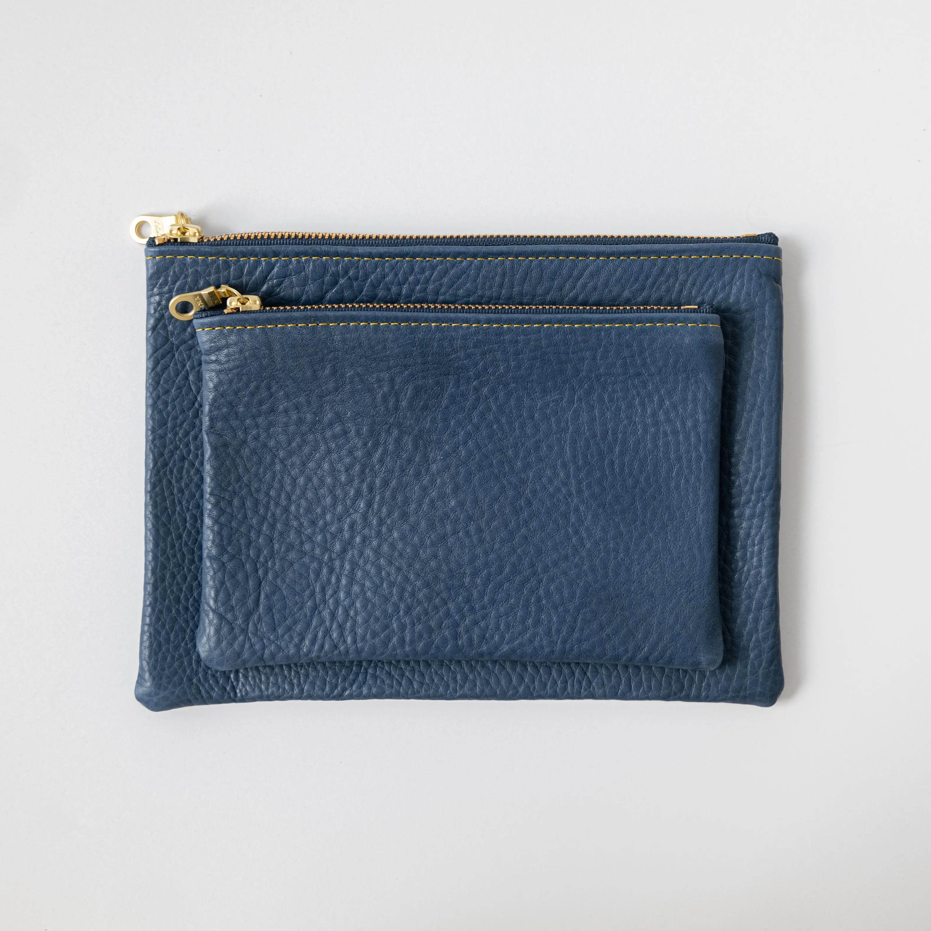 Blue Cypress Small Zip Pouch