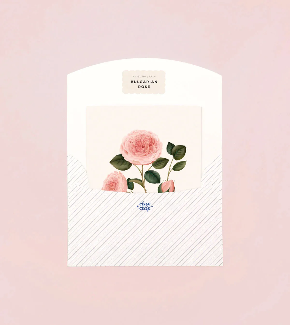 Botanical Scented Card - Bulgarian Rose