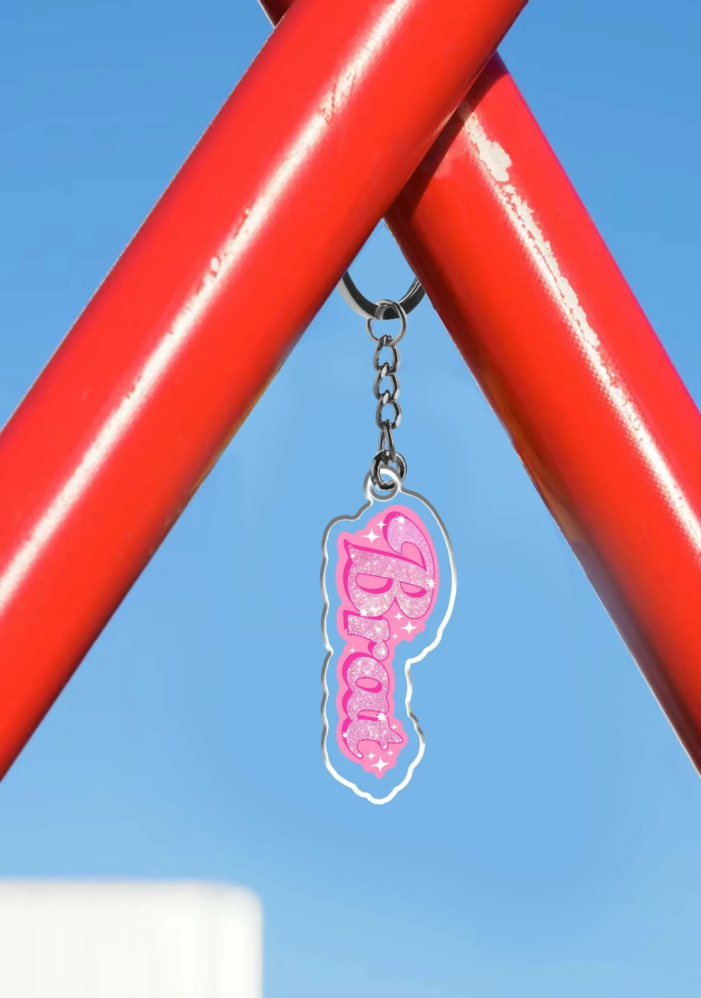 Brat 1Pc Y2K Keychain Cherrykitten