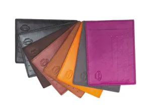 CALF Leather Credit Card Holder 8 CREDIT CARDS