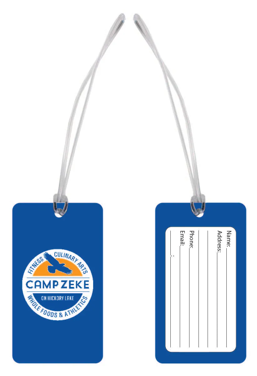 Camp Zeke Luggage Tags