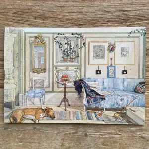 Carl Larsson - Cosy Corner Greeting Card