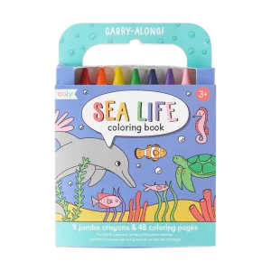 Carry Along Coloring Book (Sea Life)