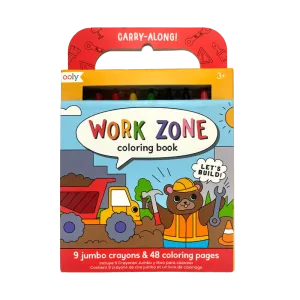 Carry Along Coloring Book (Work Zone)