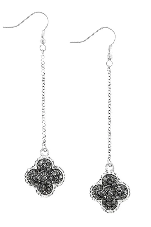 Cassandra Clover Dangle Earrings