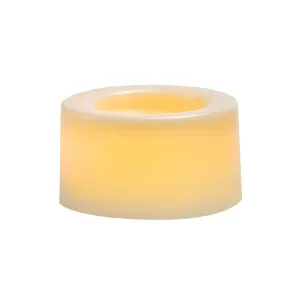 Cream Mini LED Votive Candle Set