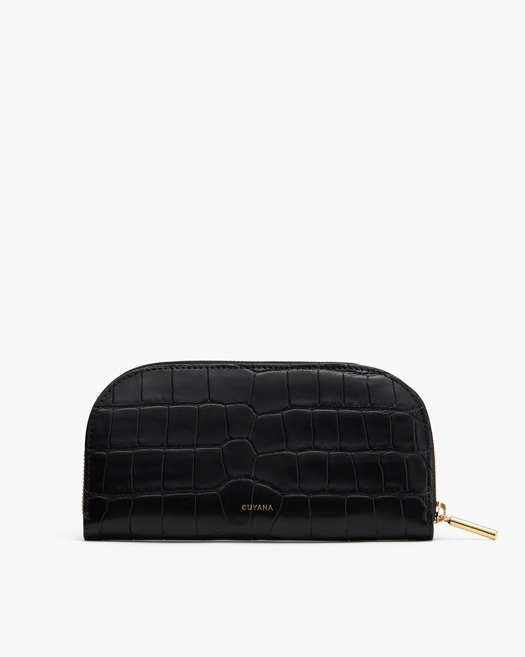 Curved Zip Wallet (Croco)