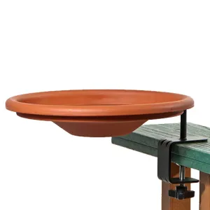 Deck Mount Bird Bath