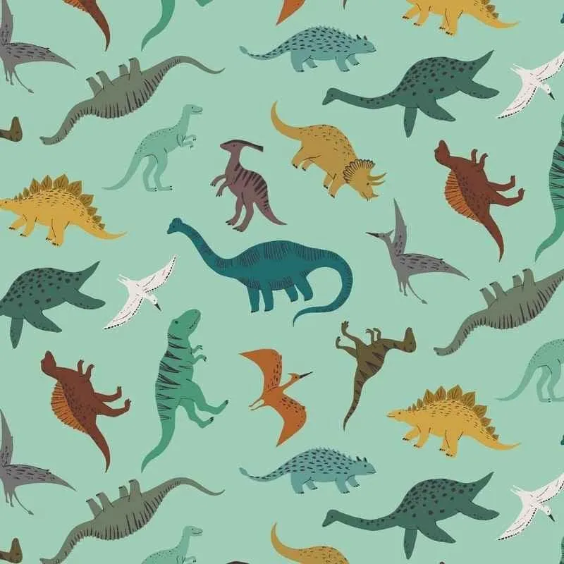 Dinosaur Fabric Dashwood Studio Roar Collection 2006