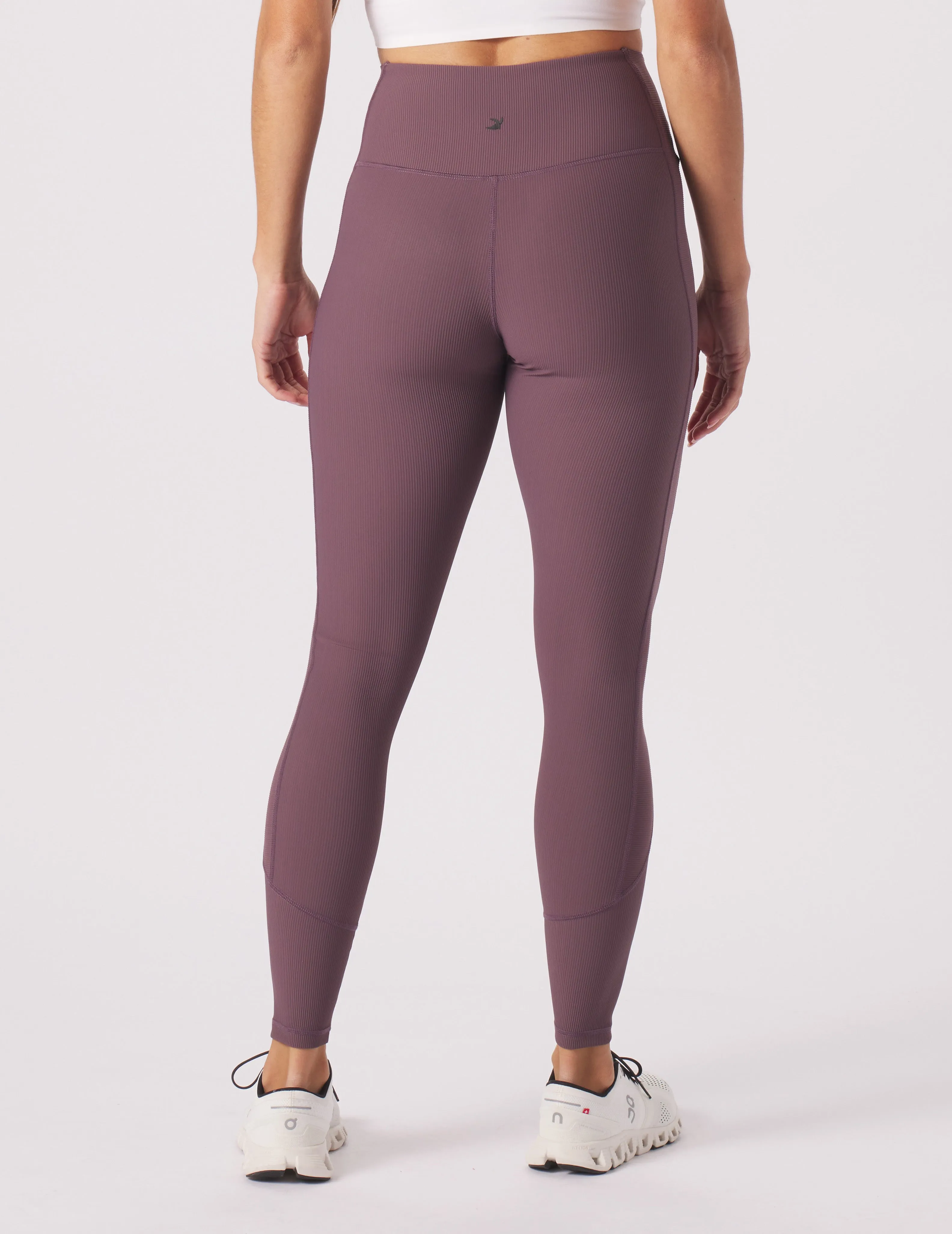 Directional Legging: Berry Wine