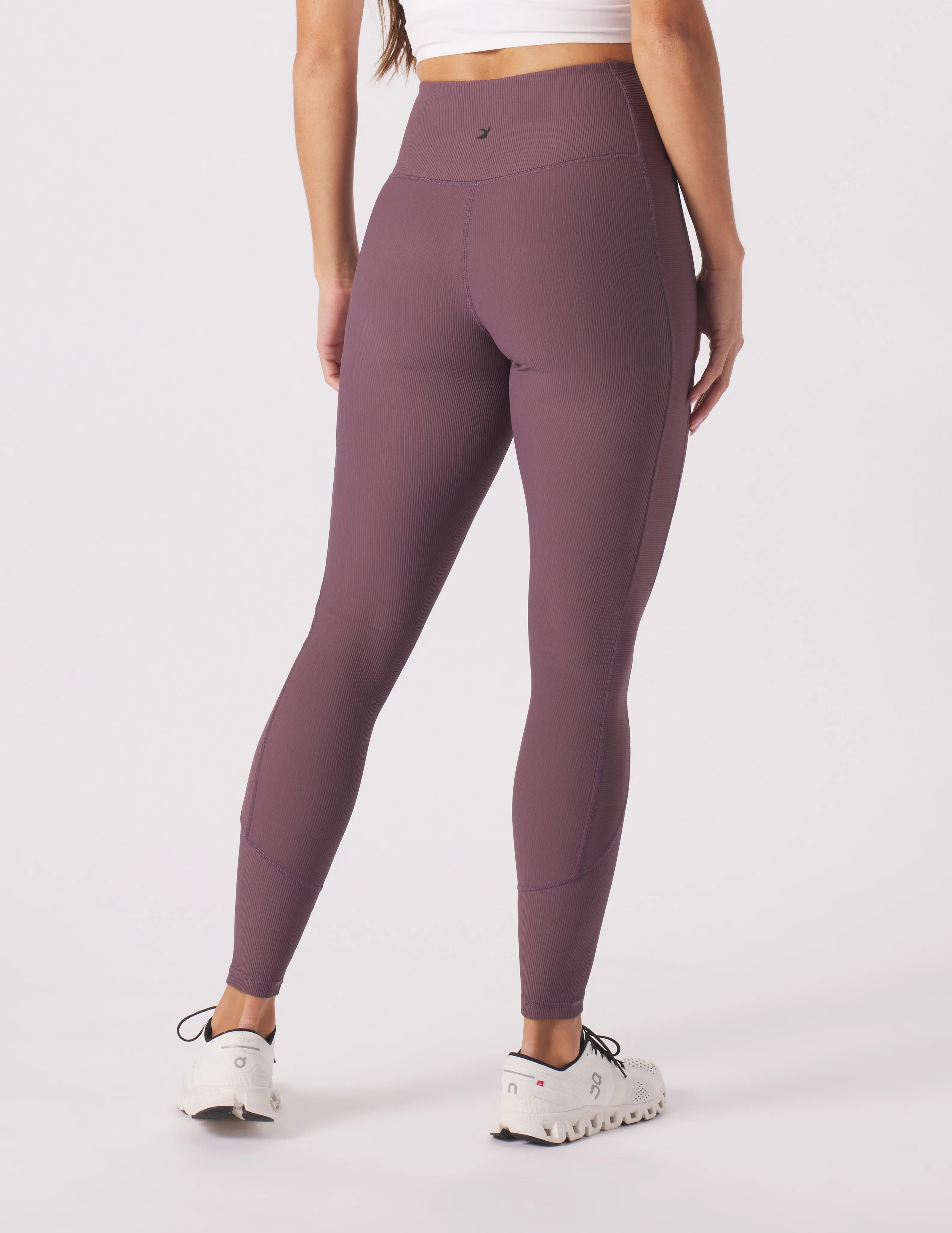 Directional Legging: Berry Wine