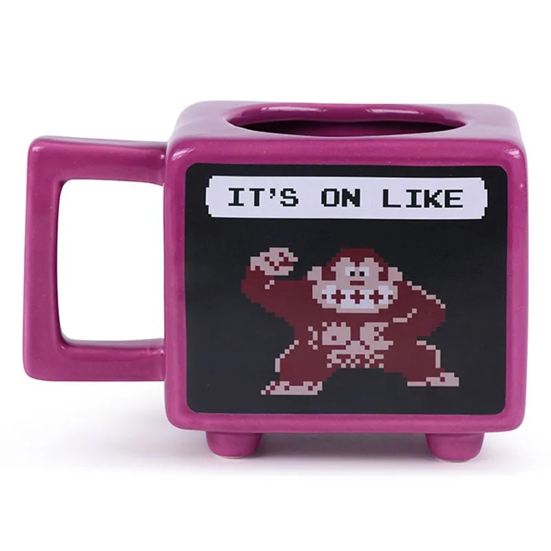 Donkey Kong Retro TV Heat Changing Mug