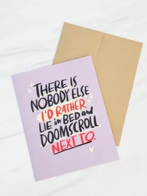 'Doomscroll' Greeting Card