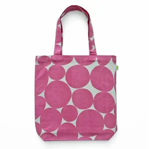 Easy Tote Bag - Large Pink Dots