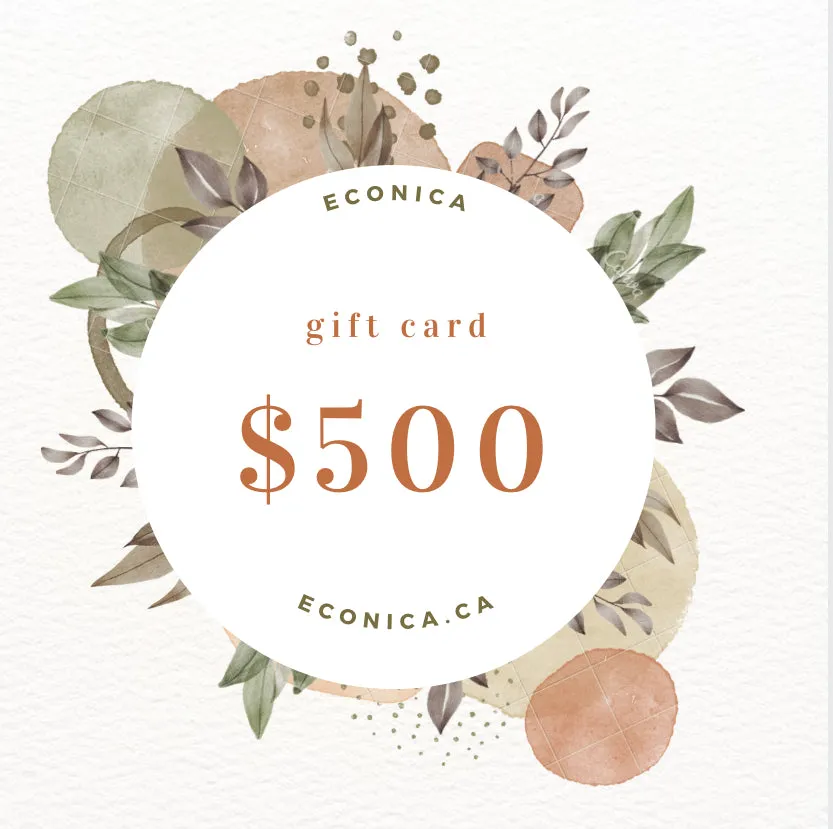 Econica Gift Card $50-$500