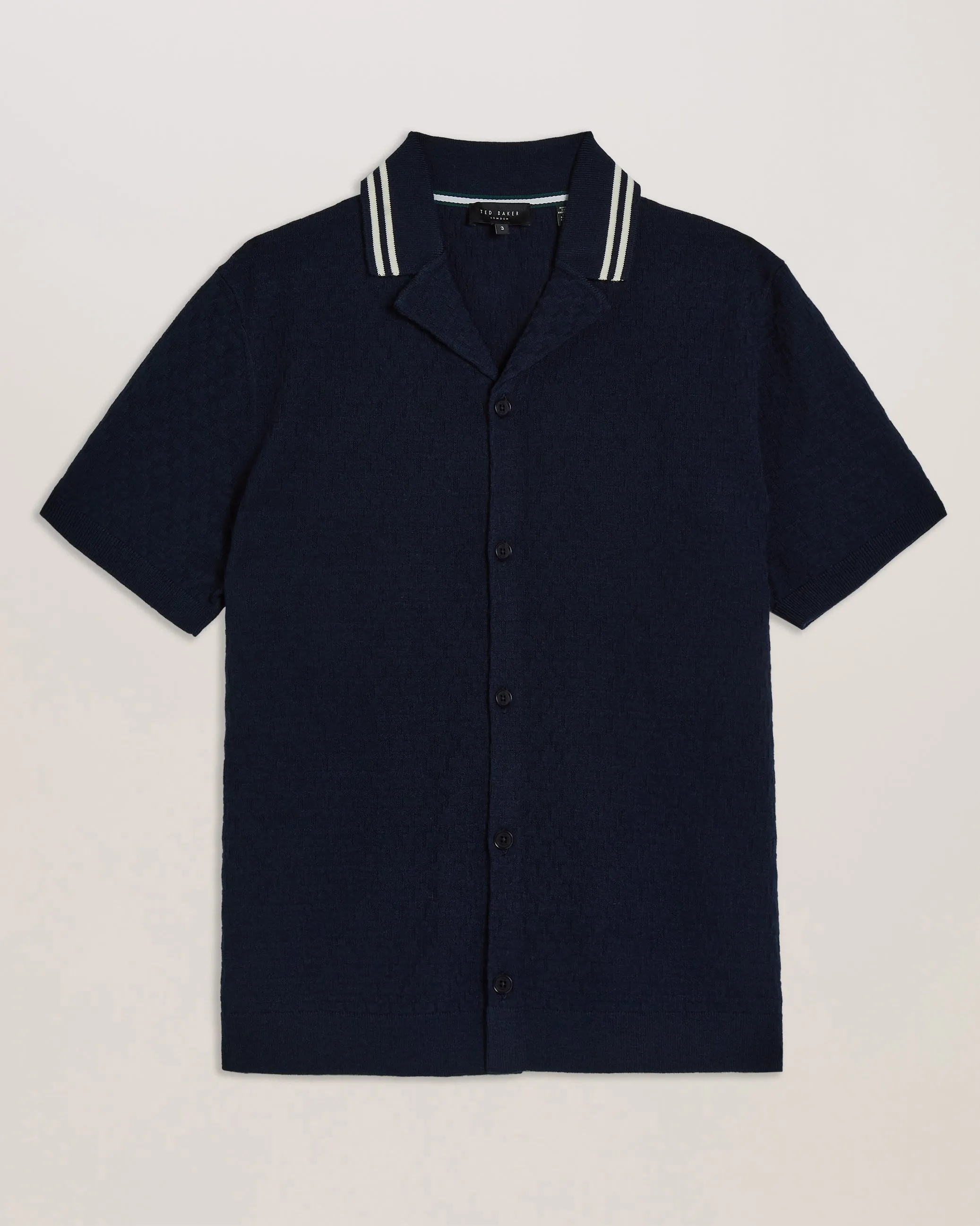 Ewann Regular SS T-shirt Navy