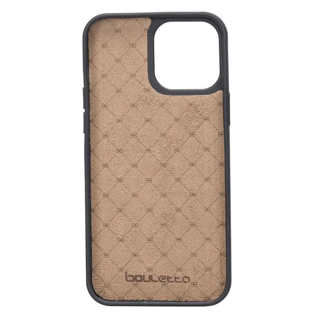 Flexible Leather Back Cover with Card Holder for iPhone 13 Series