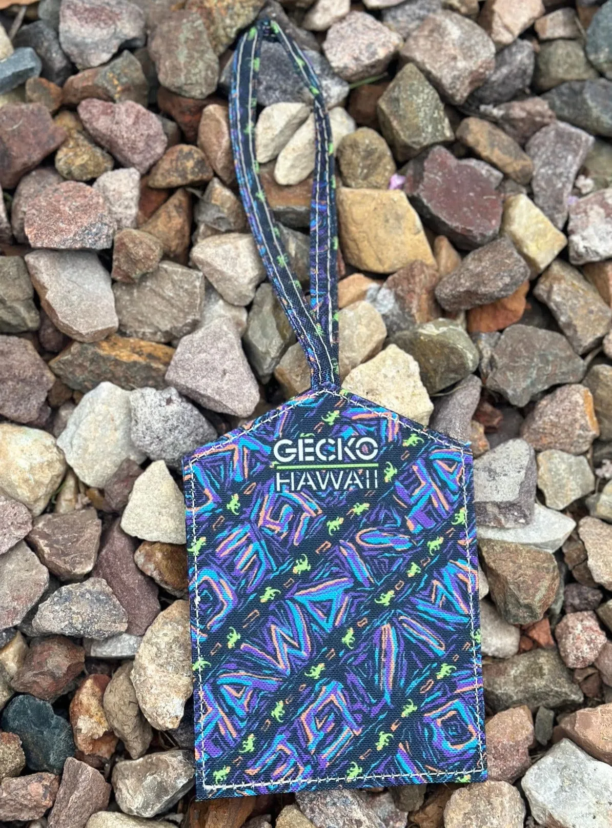 Gecko Hawaii Luggage Tags