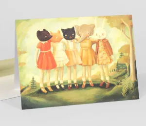 Greeting Card | Bess, Maude, Frances, Matilda & Maryanne by Emily Winfield Martin