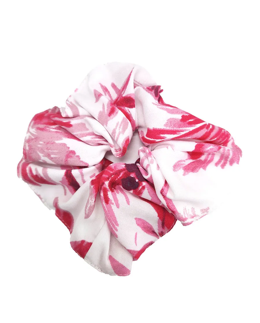 Hailey Palm Print Scrunchie