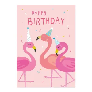 Happy Birthday Flamingo