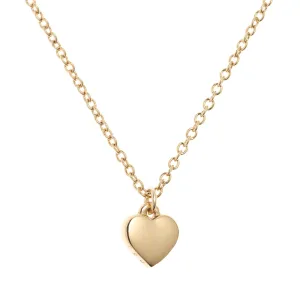 Hara Tiny Heart Pendant Necklace Gold