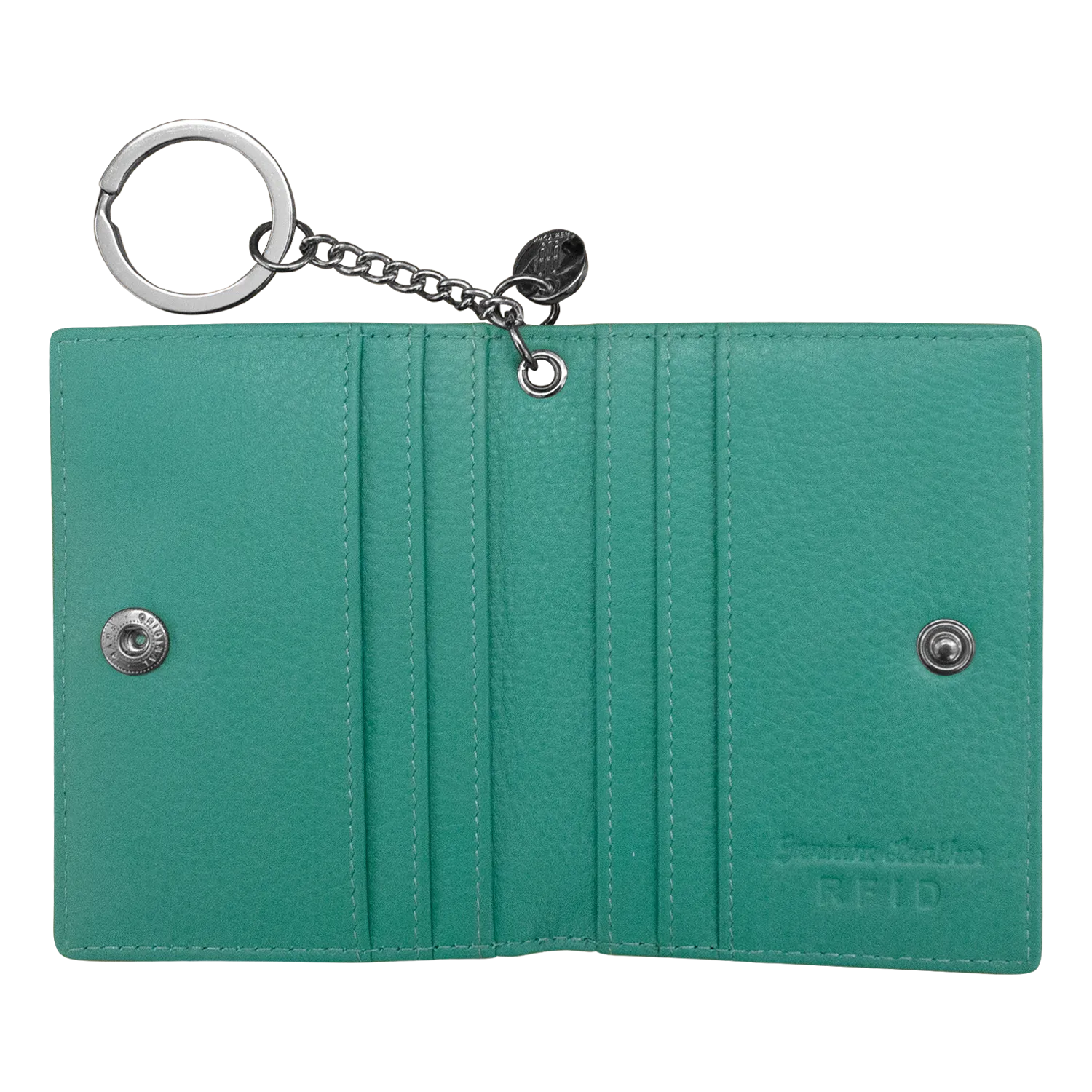 Key Ring Flap Card Case