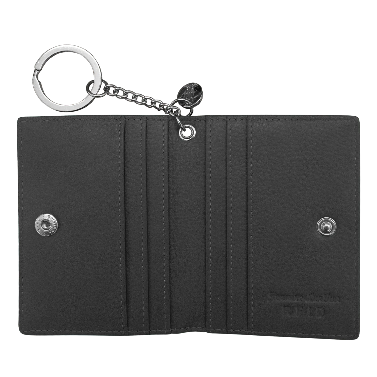 Key Ring Flap Card Case