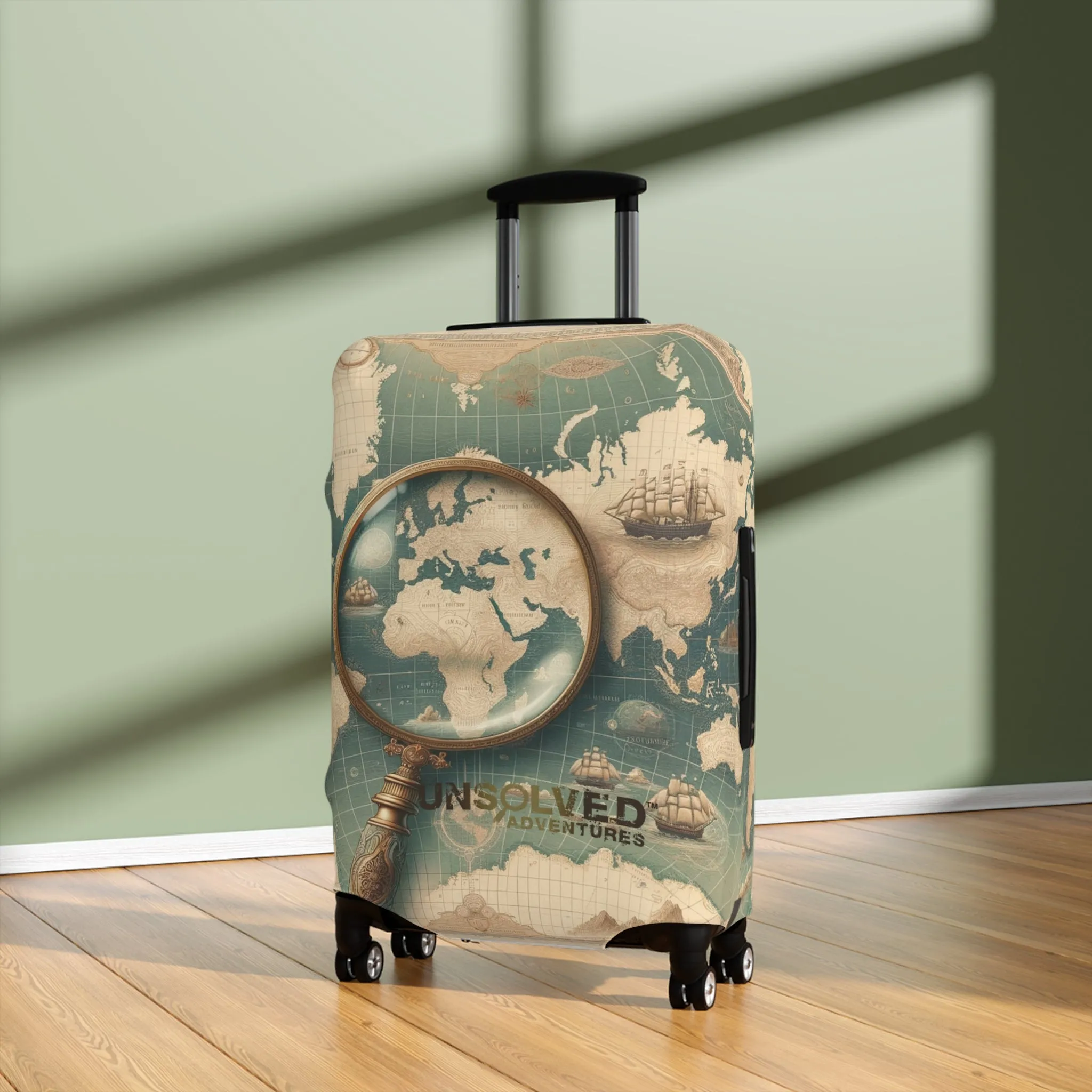 Luggage Cover - Unsolved Adventures