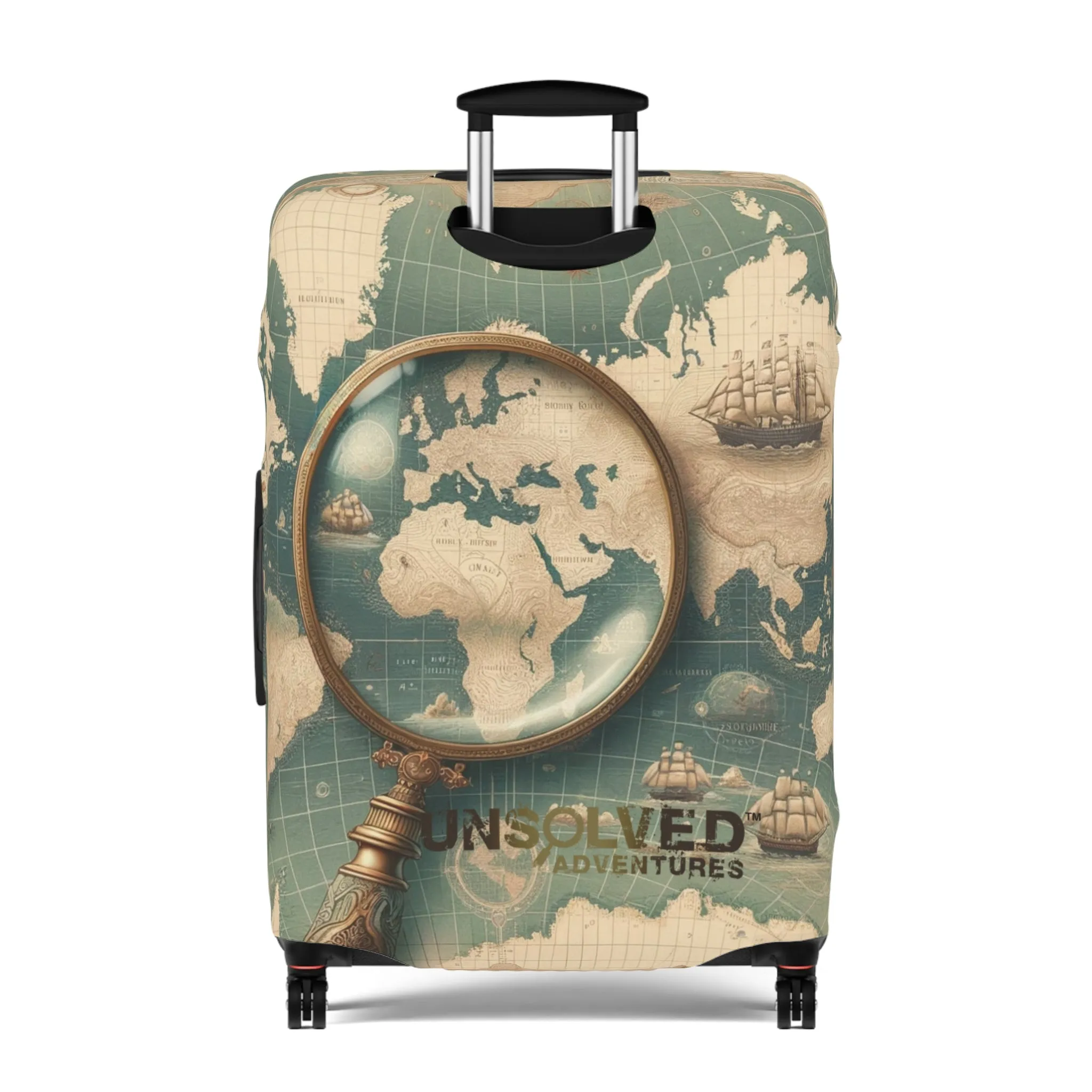 Luggage Cover - Unsolved Adventures