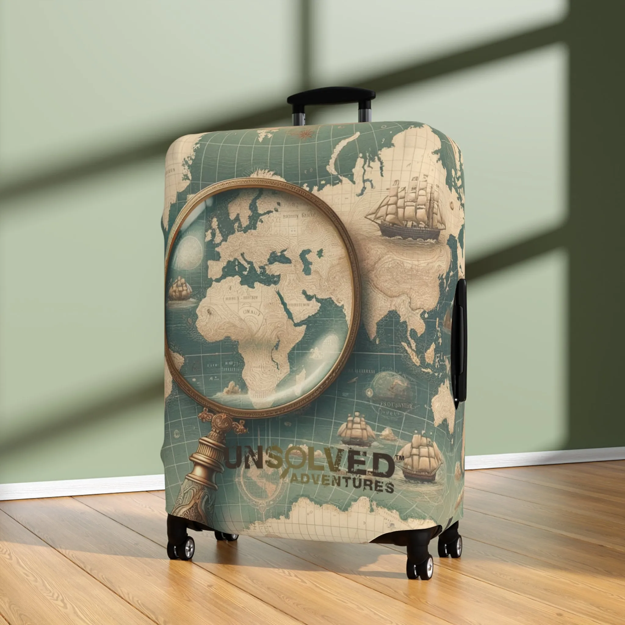 Luggage Cover - Unsolved Adventures