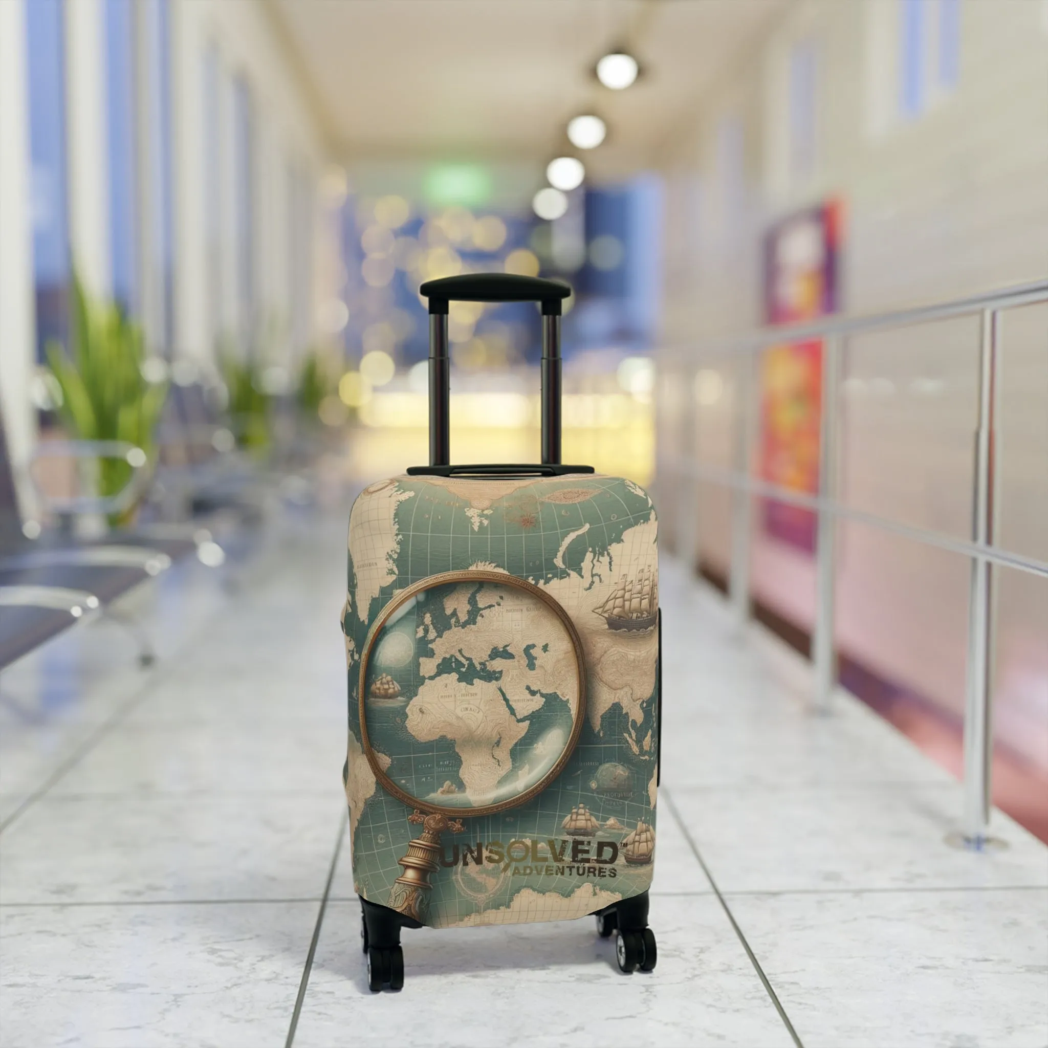 Luggage Cover - Unsolved Adventures