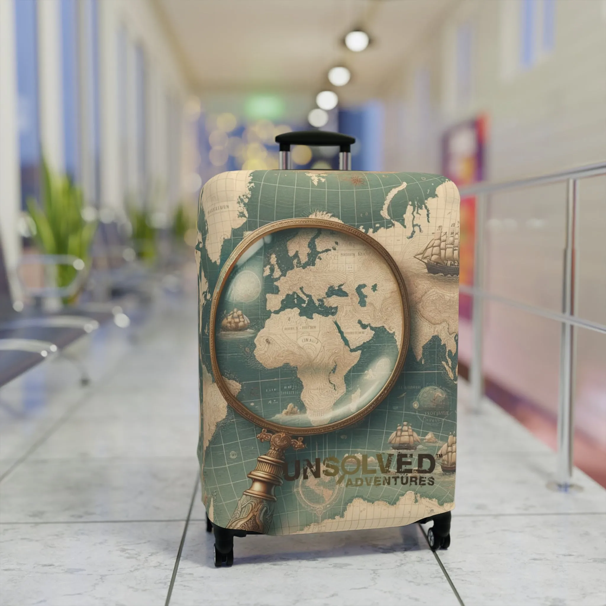 Luggage Cover - Unsolved Adventures