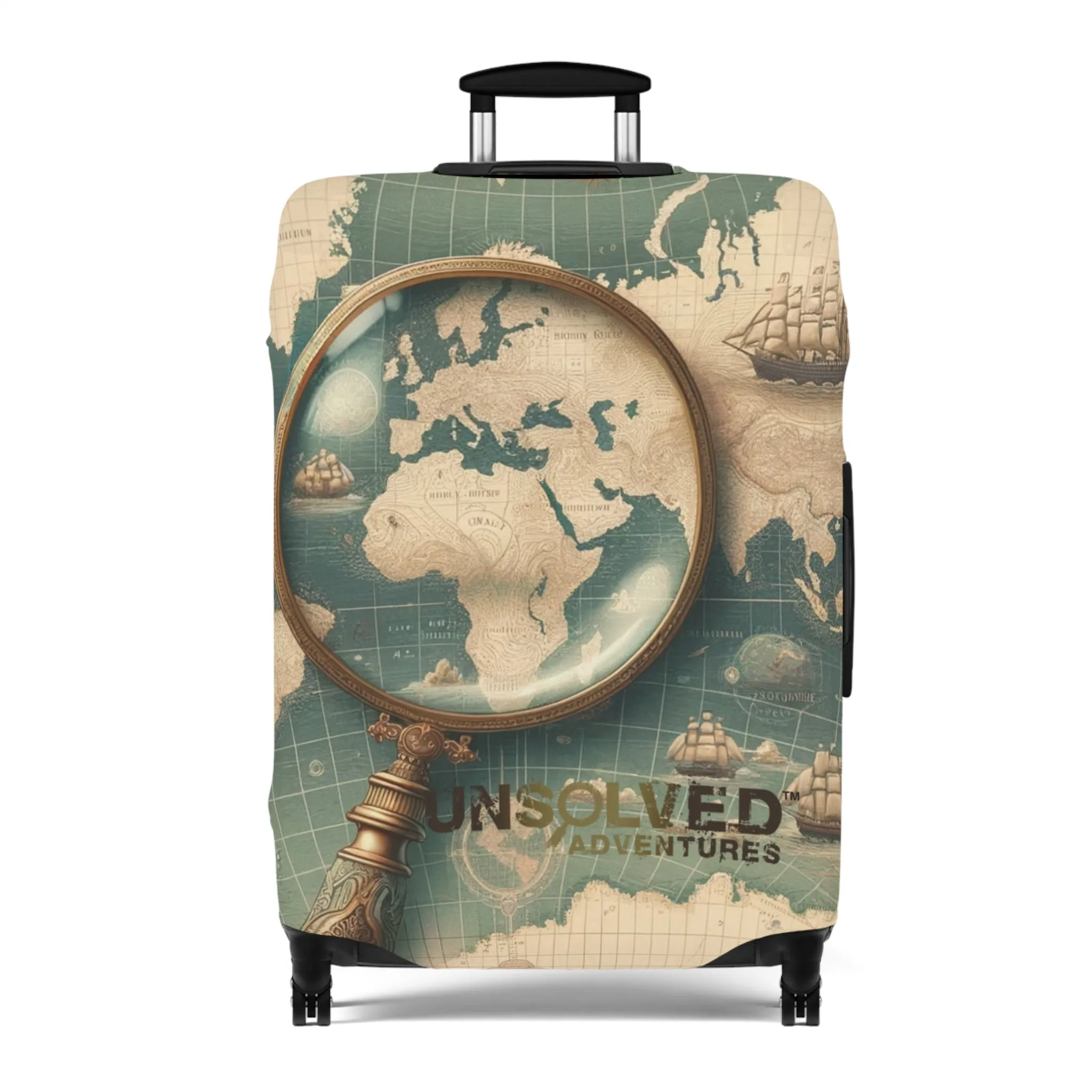 Luggage Cover - Unsolved Adventures